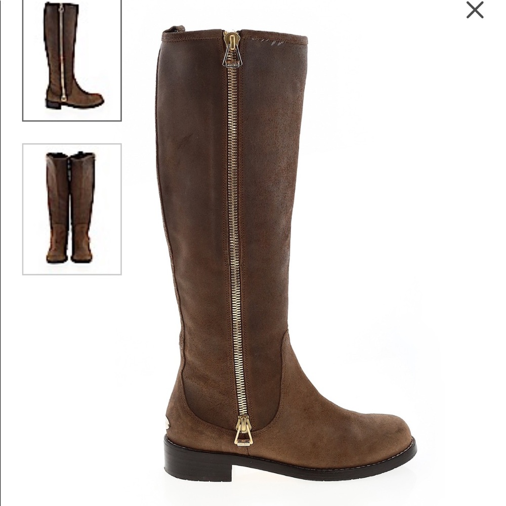 Jimmy Choo knee high leather boots